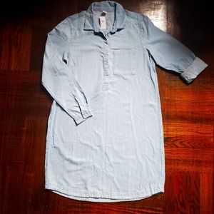Old Navy Light Blue Jean Dress Size Medium